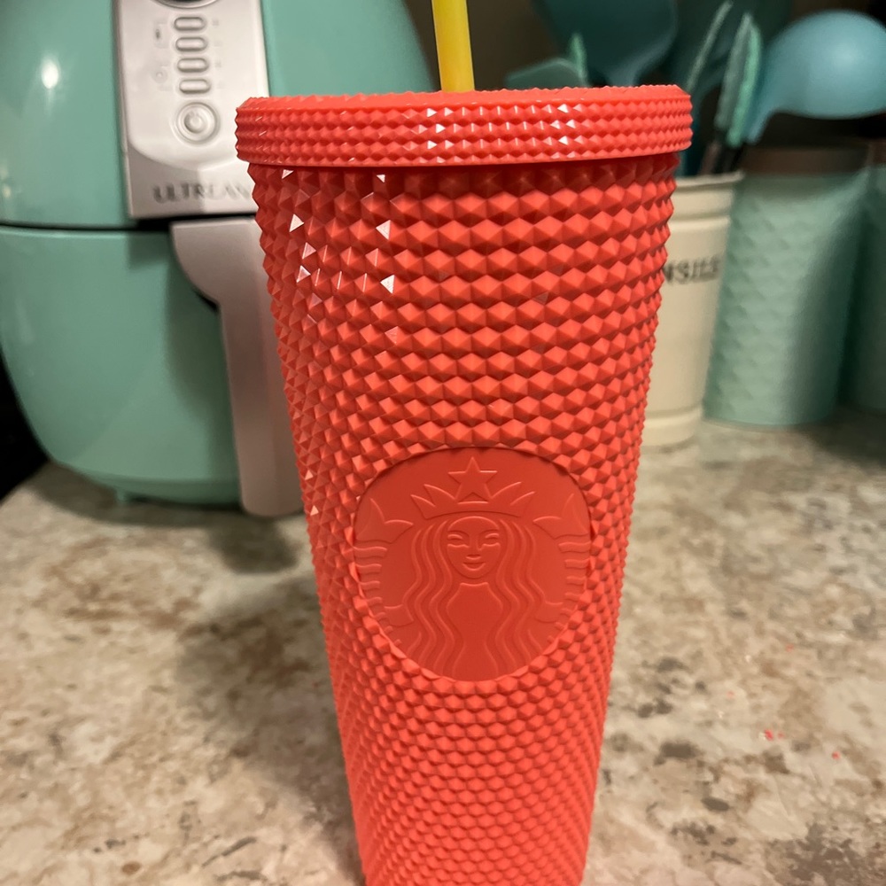 NWT CORAL Starbucks tumblr